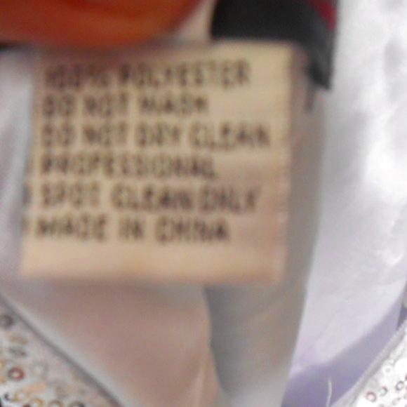 PENDING SALE 🌙 NIGHTMOVES Woman's size 10 Silver sequin formal mini dress - Picture 12 of 16